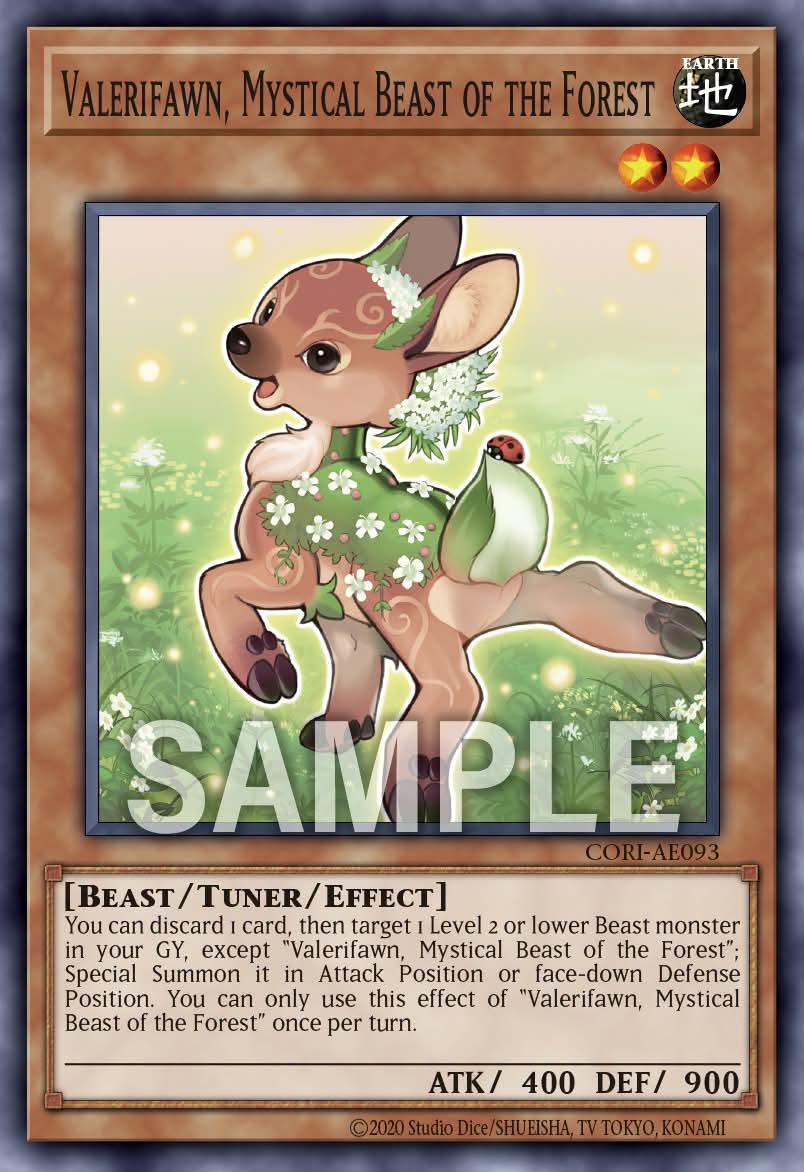 Valerifawn, Mystical Beast of the Forest - CORI AE093 (N) - Normal