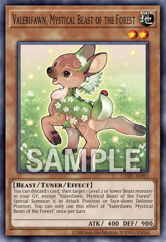 Valerifawn, Mystical Beast of the Forest - CORI AE093 (N) - Normal