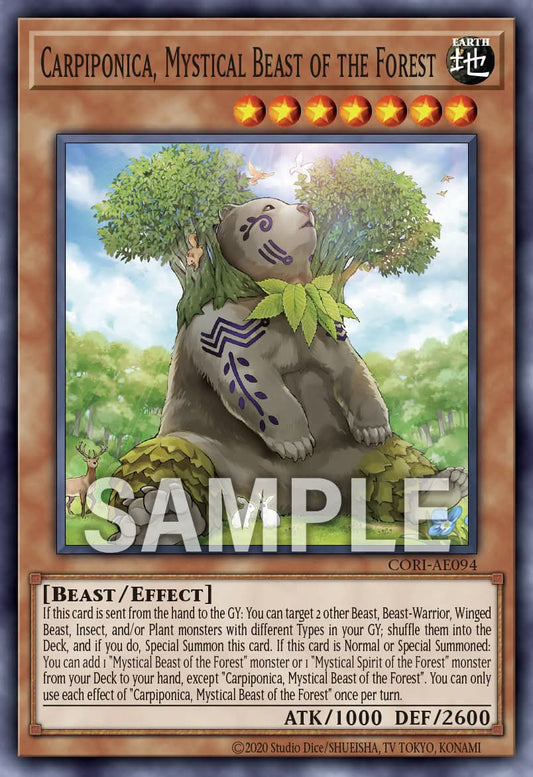 Carpiponica, Mystical Beast of the Forest - CORI AE094 (N) - Normal