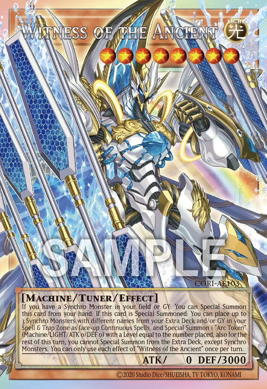 Witness of the Ancient - CORI AE103 (PSE) - Prismatic Secret Rare
