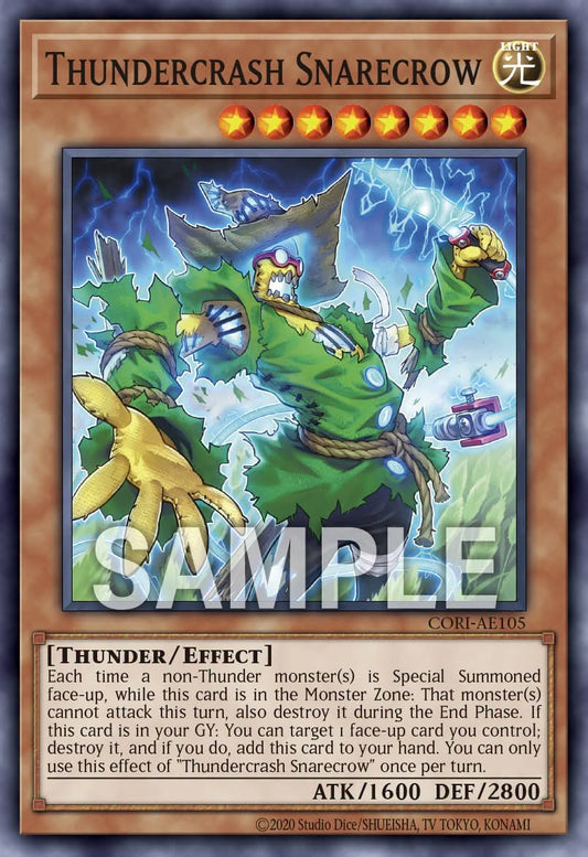Thundercrash Snarecrow - CORI AE105 (N) - Normal