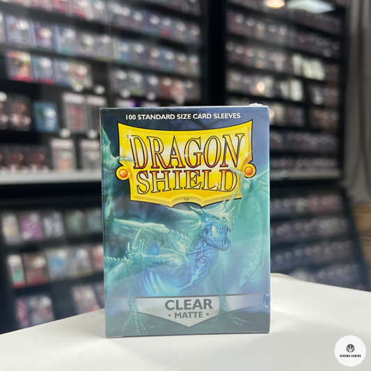 Dragon Shield Clear Matte Sleeves (100 Sleeves)