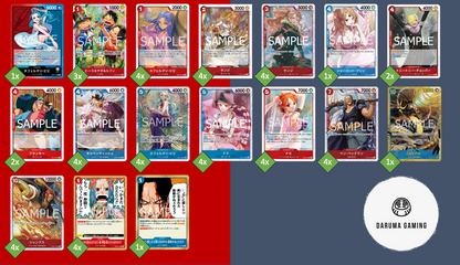 EB03 - Blue Red - Vivi Pre-Made Deck (Japanese)