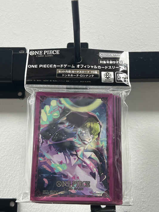 One Piece Official Card Sleeve 11 - Donquixote Rosinante