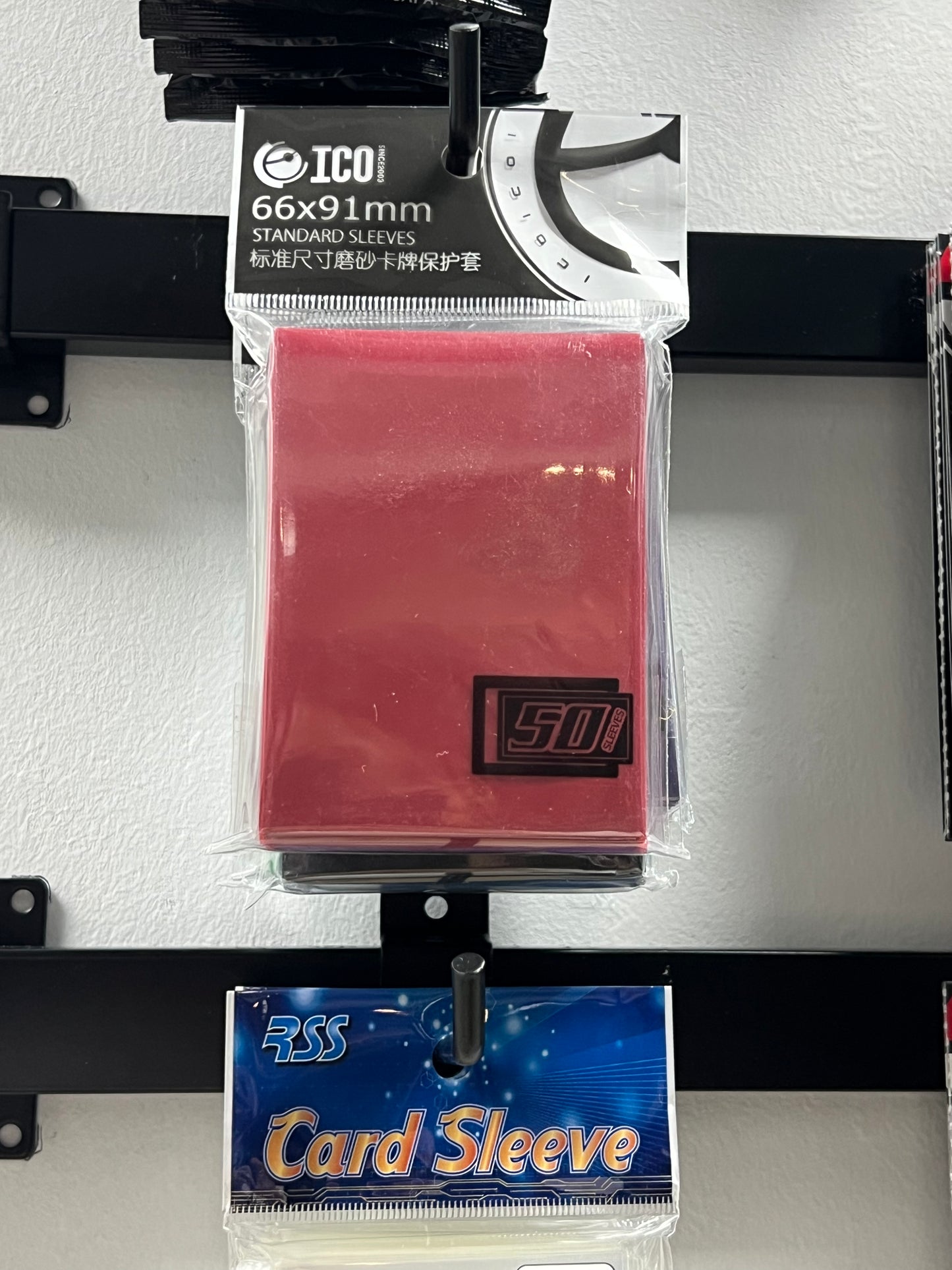 ICO Standard Card Sleeves 66 × 91mm – 50 Sleeves