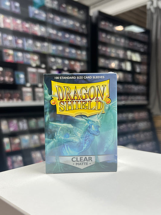 Dragon Shield Clear Matte Sleeves (100 Sleeves)