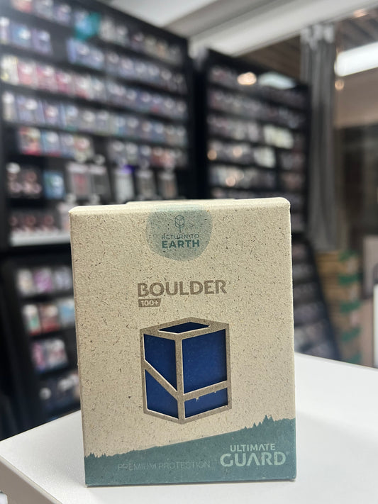 Ultimate Guard Return to Earth Boulder 100+ Deck Case – Blue