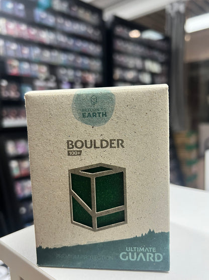 Ultimate Guard Return to Earth Boulder 100+ Deck Case – Green