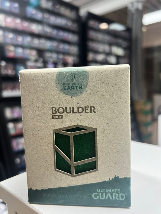 Ultimate Guard Return to Earth Boulder 100+ Deck Case – Green
