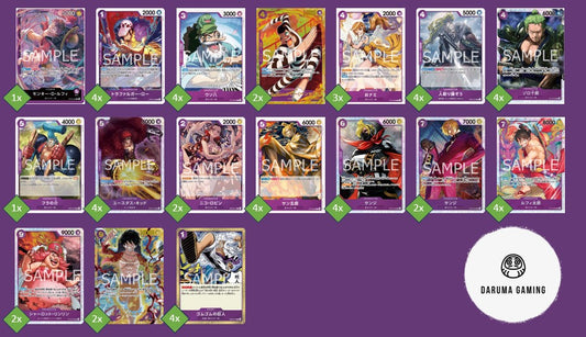 OP5 Purple Luffy Pre-Made Deck (Japanese) v2