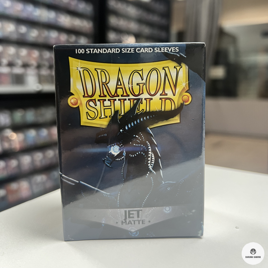 Dragon Shield Jet Matte Sleeves (100 Sleeves)