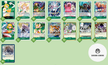 OP08 - Green - Carrot Pre-Made Deck (Japanese)