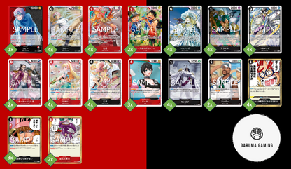 OP11 - Red Black - Koby Pre-Made Deck (Japanese)