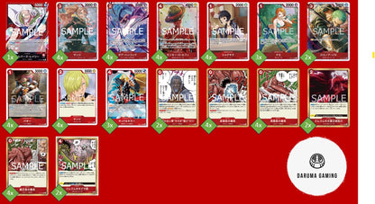 OP12 - Red - Rayleigh Pre-Made Deck (Japanese)