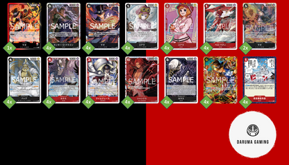 OP13 - Red Black - Sabo Pre-Made Deck (Japanese)