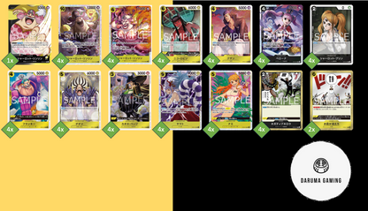 OP03 - Black Yellow - Big Mom Pre-Made Deck (Japanese)