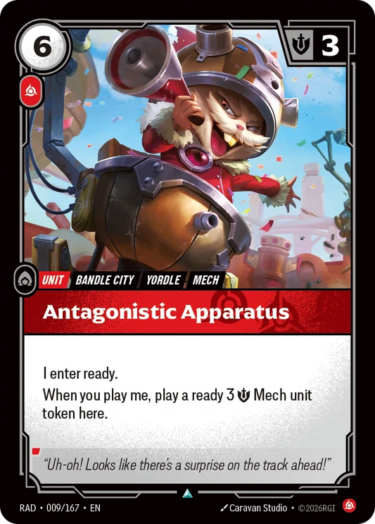 Antagonistic Apparatus RAD-009/167 Riftbound Radiance
