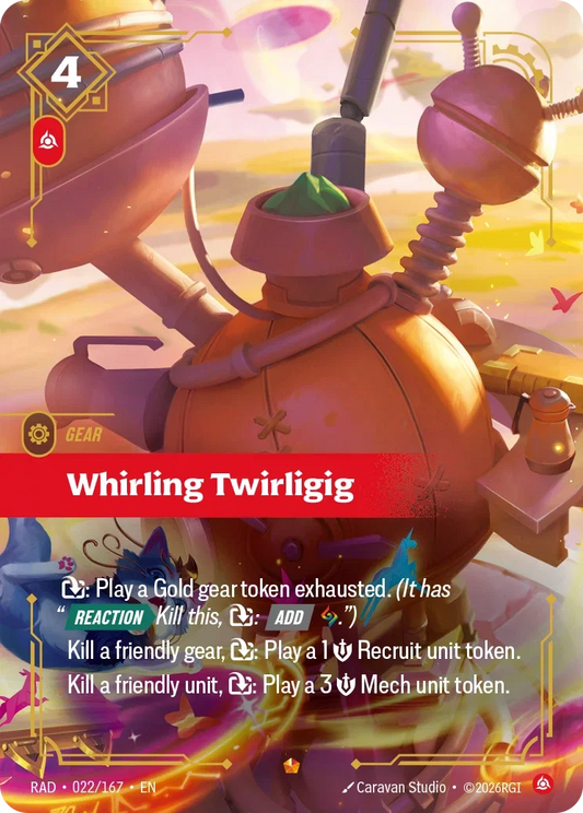 Whirling Twirligig RAD-022/167 Riftbound Radiance