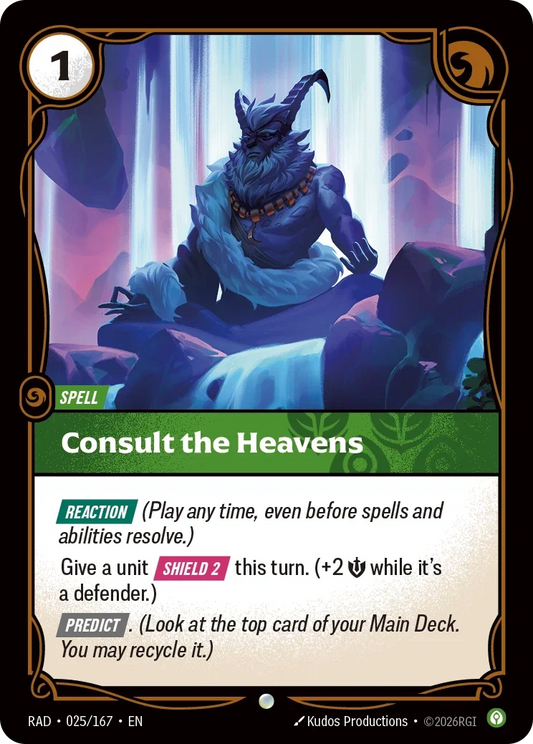 Consult the Heavens RAD-025/167 Riftbound Radiance