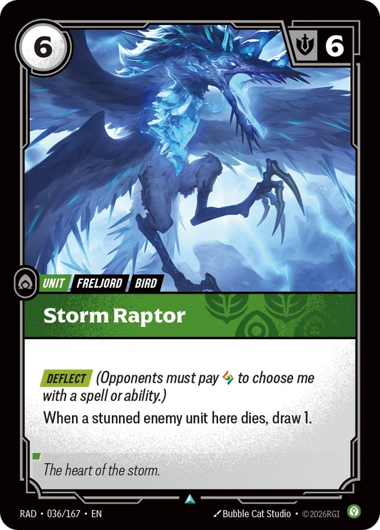 Storm Raptor RAD-036/167 Riftbound Radiance