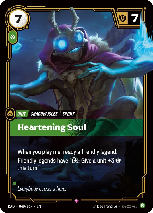 Heartening Soul RAD-040/167 Riftbound Radiance