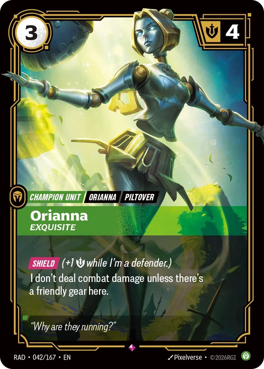 Orianna, Exquisite RAD-042/167 Riftbound Radiance