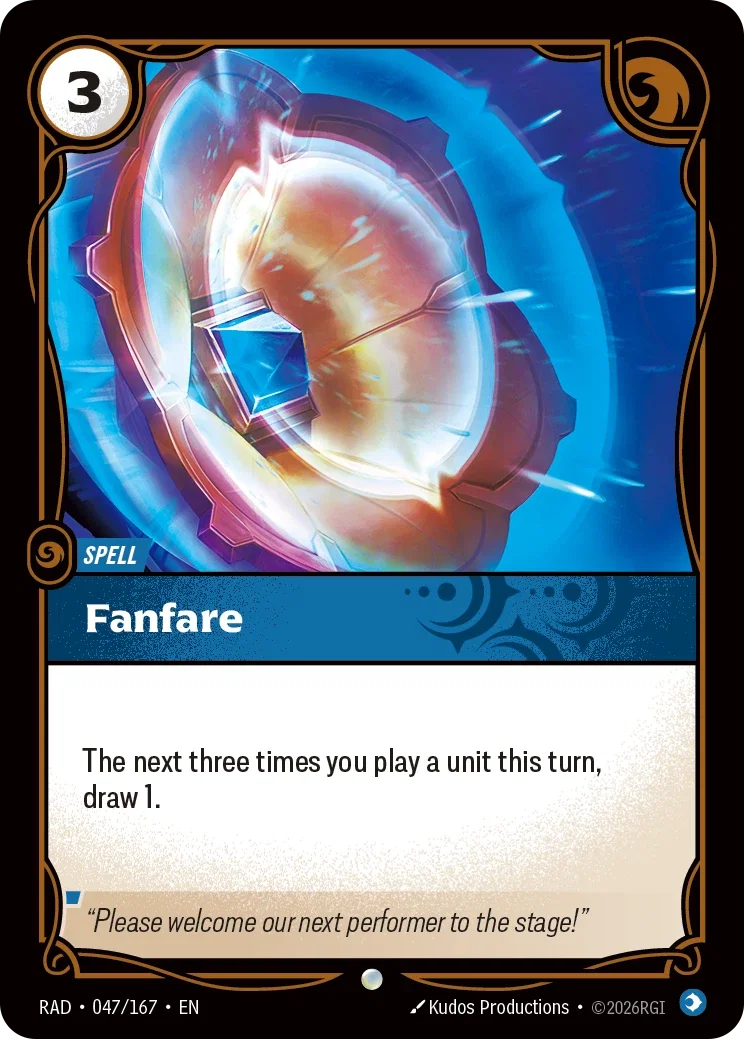 Fanfare RAD-047/167 Riftbound Radiance