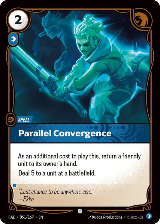 Parallel Convergence (Foiled) RAD-051/167 (Foiled) Riftbound Radiance