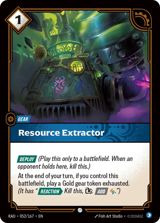 Resource Extractor RAD-052/167 Riftbound Radiance