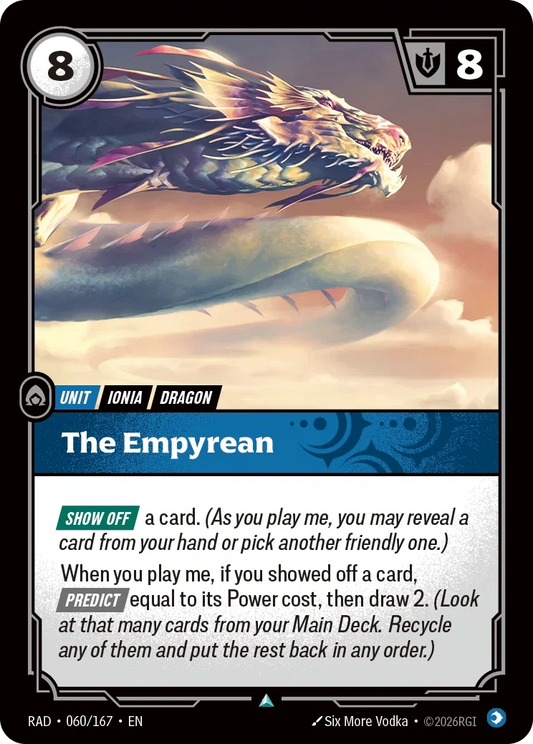 The Empyrean RAD-060/167 Riftbound Radiance