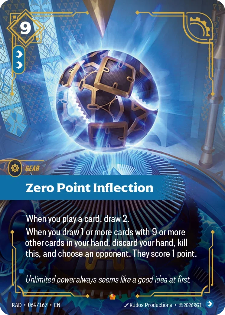 Zero Point Inflection RAD-069/167 Riftbound Radiance