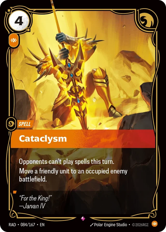 Cataclysm RAD-084/167 Riftbound Radiance