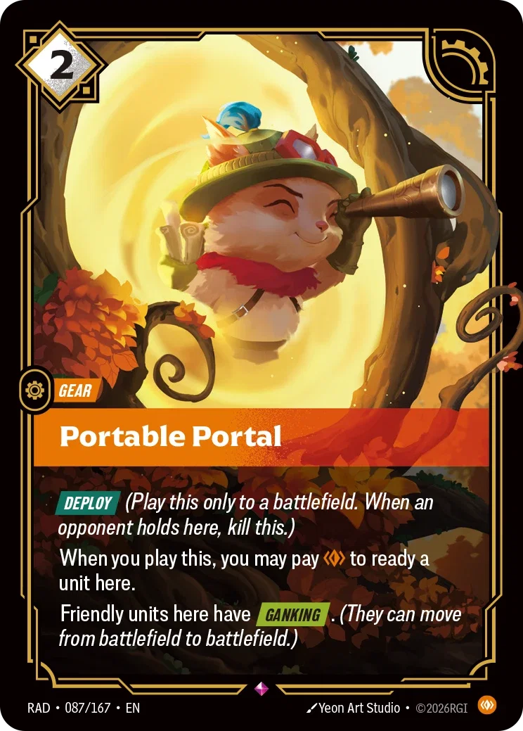 Portable Portal RAD-087/167 Riftbound Radiance