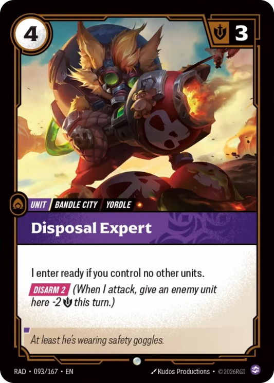 Disposal Expert RAD-093/167 Riftbound Radiance