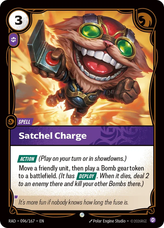 Satchel Charge RAD-096/167 Riftbound Radiance