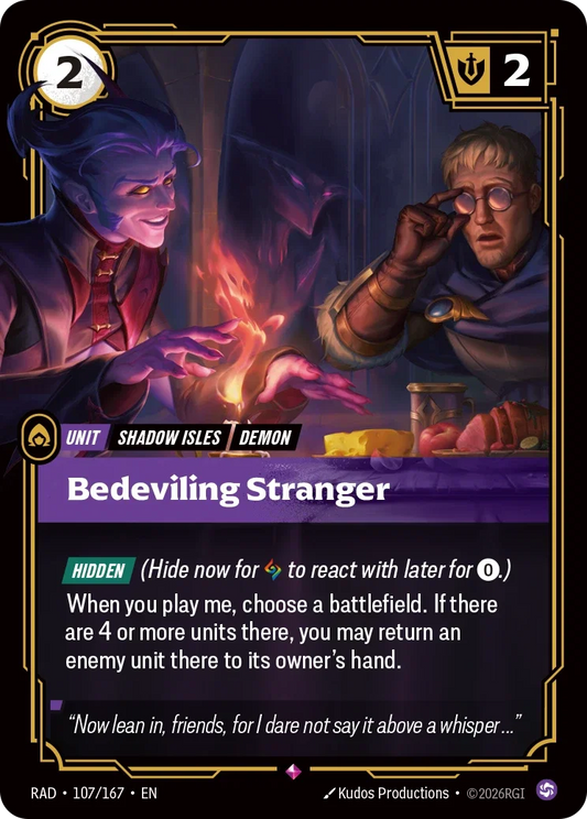 Bedeviling Stranger RAD-107/167 Riftbound Radiance