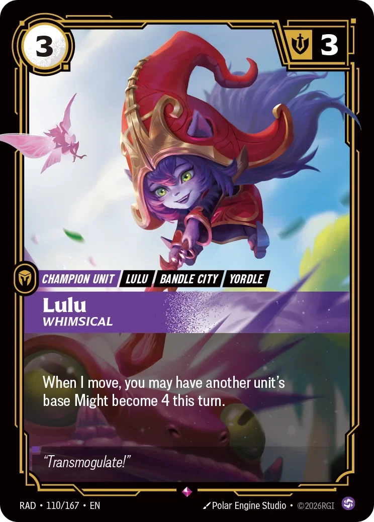 Lulu, Whimsical RAD-110/167 Riftbound Radiance