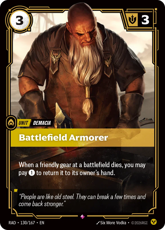 Battlefield Armorer RAD-130/167 Riftbound Radiance