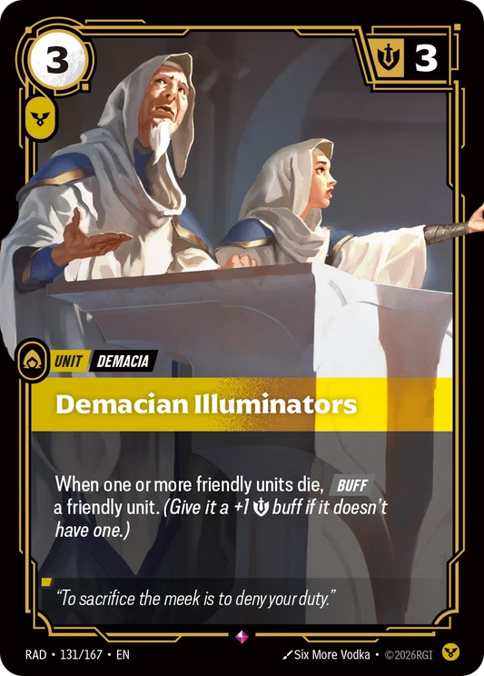 Demacian Illuminators RAD-131/167 Riftbound Radiance