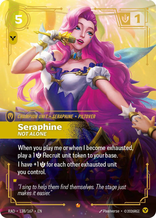 Seraphine, Not Alone RAD-138/167 Riftbound Radiance