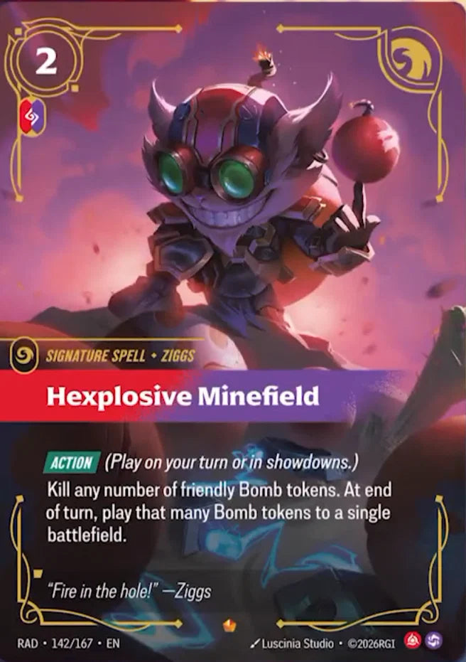 Hexplosive Minefield RAD-142/167 Riftbound Radiance