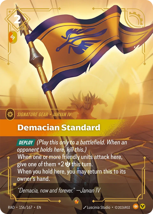 Demacian Standard RAD-156/167 Riftbound Radiance