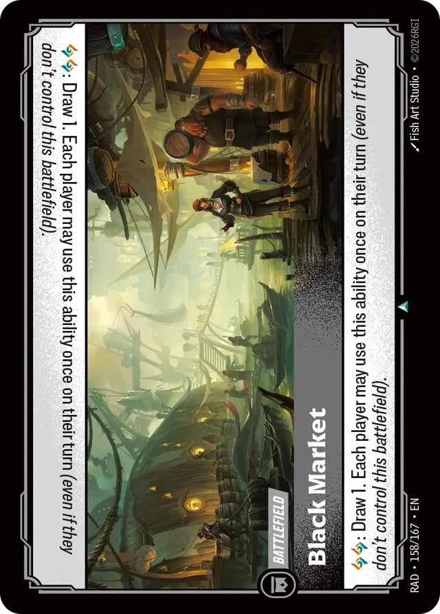 Black Market (Foiled) RAD-158/167 (Foiled) Riftbound Radiance