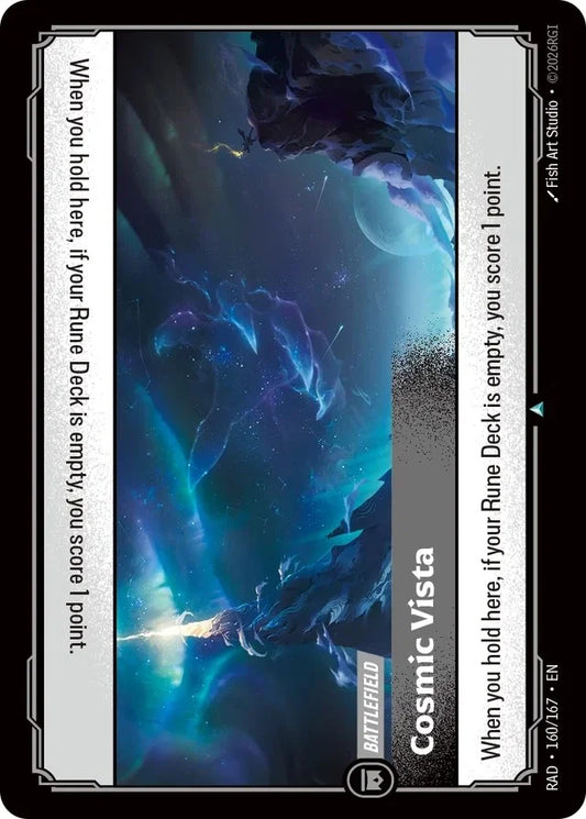 Cosmic Vista (Foiled) RAD-160/167 (Foiled) Riftbound Radiance