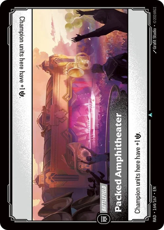 Packed Amphitheater (Foiled) RAD-164/167 (Foiled) Riftbound Radiance