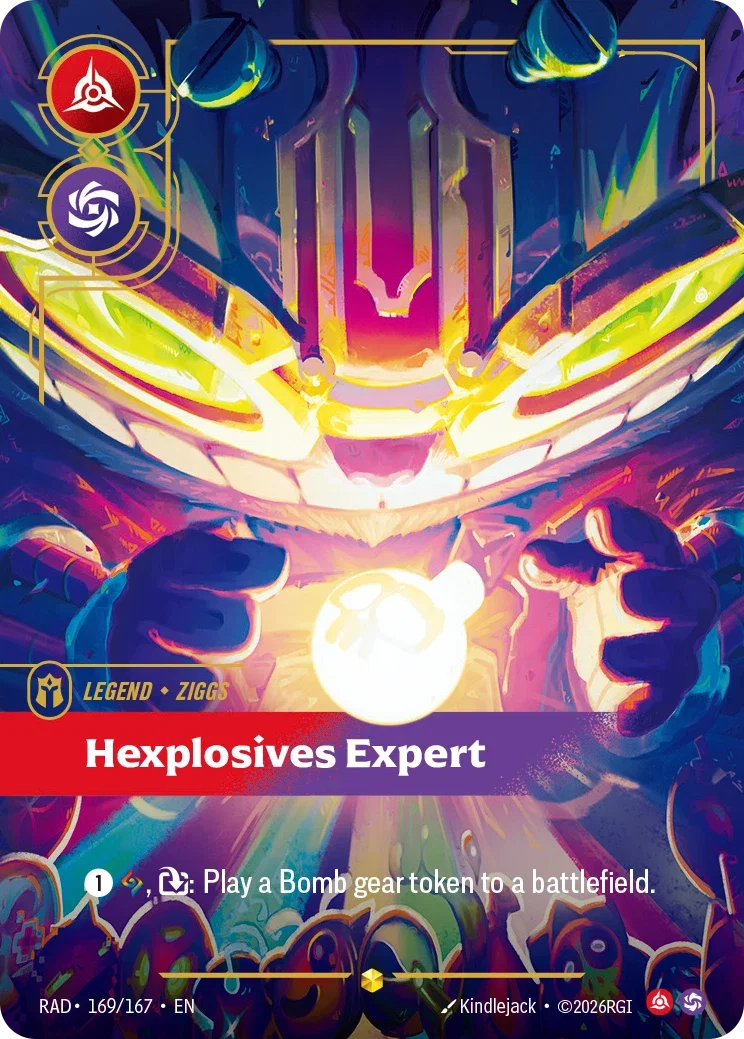 Ziggs, Hexplosives Expert RAD-169/167 Riftbound Radiance