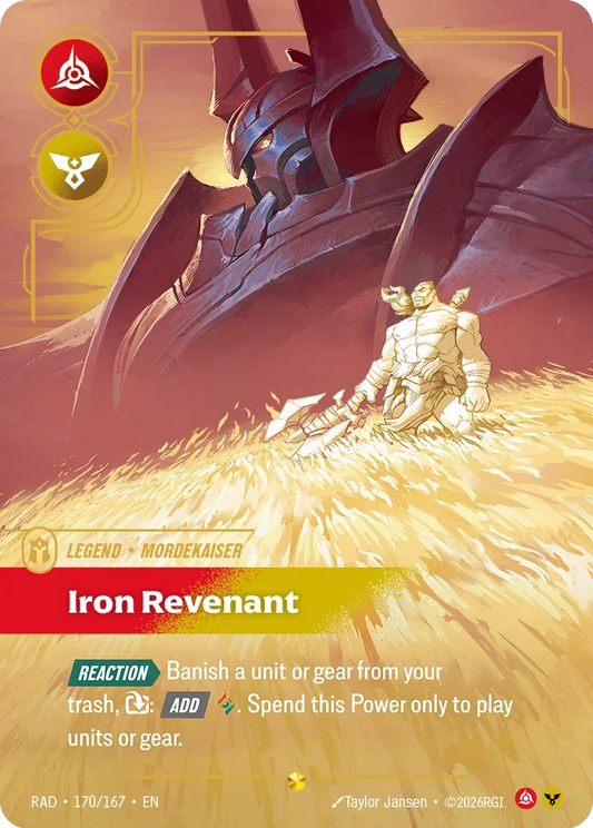 Mordekaiser, Iron Revenant RAD-170/167 Riftbound Radiance