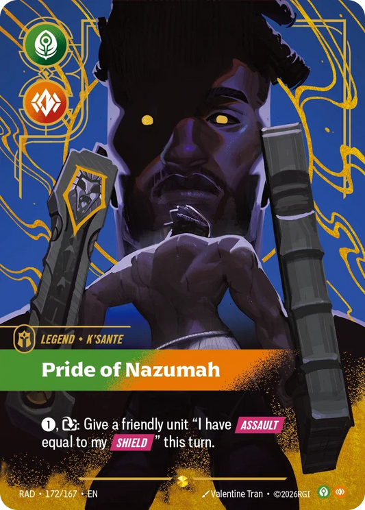 K'Sante, Pride of Nazumah RAD-172/167 Riftbound Radiance