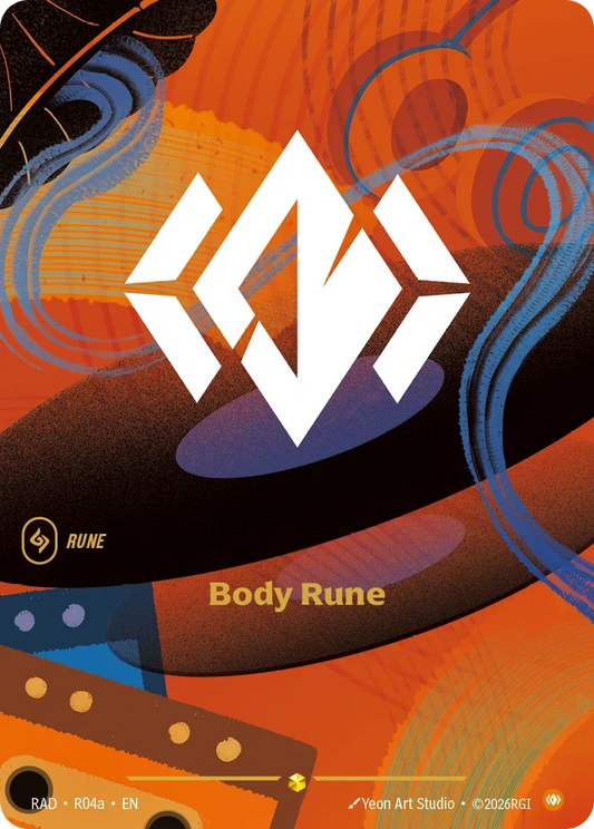 Body Rune RAD-R04A Riftbound Radiance