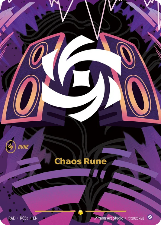 Chaos Rune RAD-R05A Riftbound Radiance